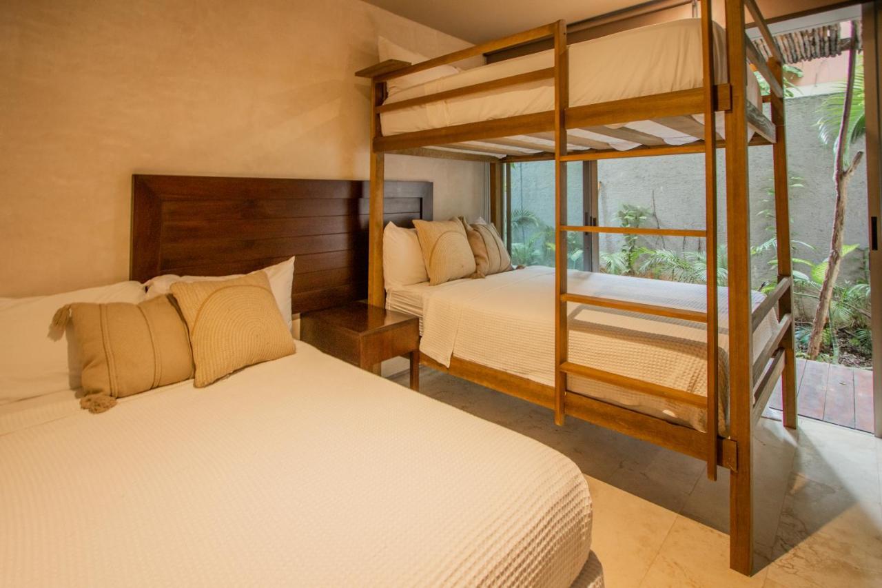 Ideal 4 Groups Aldeazama 2Br 10Pax Apt Papaya Playa Tulum Exteriér fotografie