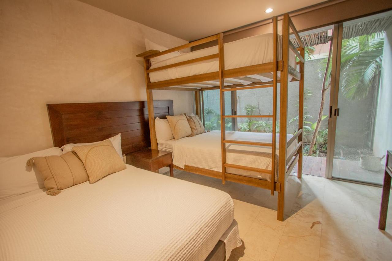 Ideal 4 Groups Aldeazama 2Br 10Pax Apt Papaya Playa Tulum Exteriér fotografie