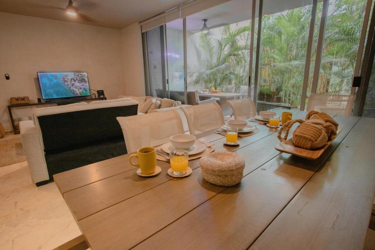 Ideal 4 Groups Aldeazama 2Br 10Pax Apt Papaya Playa Tulum Exteriér fotografie