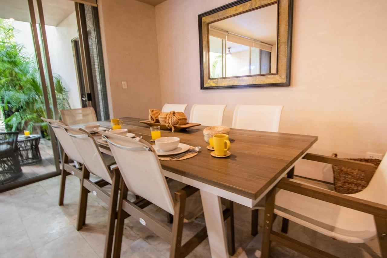 Ideal 4 Groups Aldeazama 2Br 10Pax Apt Papaya Playa Tulum Exteriér fotografie