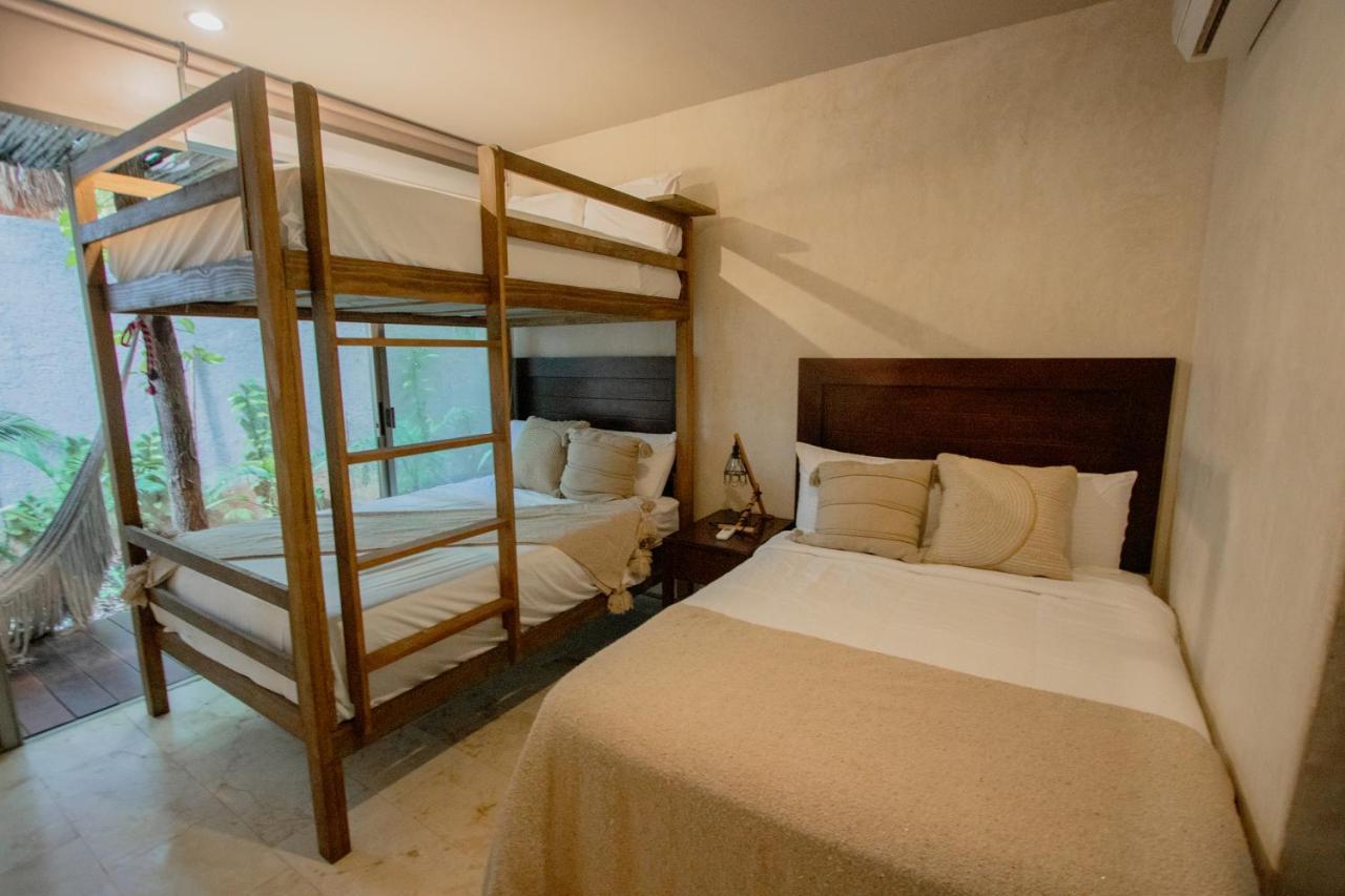 Ideal 4 Groups Aldeazama 2Br 10Pax Apt Papaya Playa Tulum Exteriér fotografie