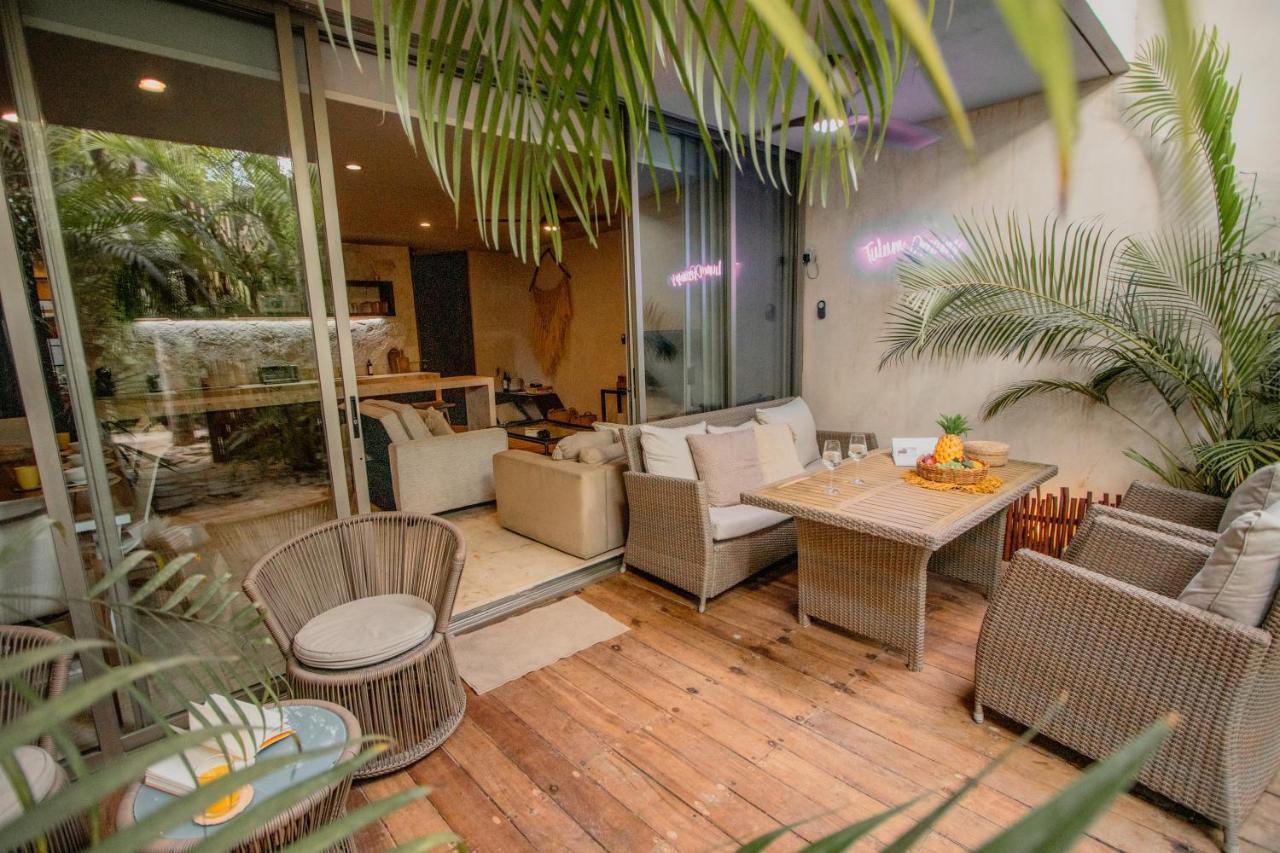 Ideal 4 Groups Aldeazama 2Br 10Pax Apt Papaya Playa Tulum Exteriér fotografie